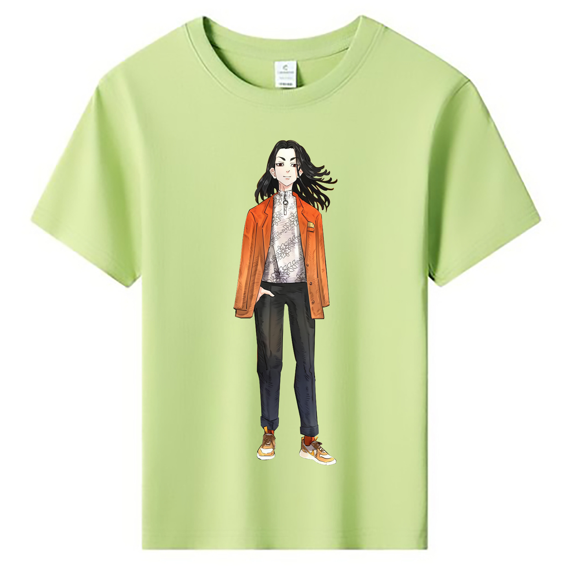 （画像用） 東京リベンジャーズ Tokyo Revengers 綿100％キッズTシャツ（フロントプリント）